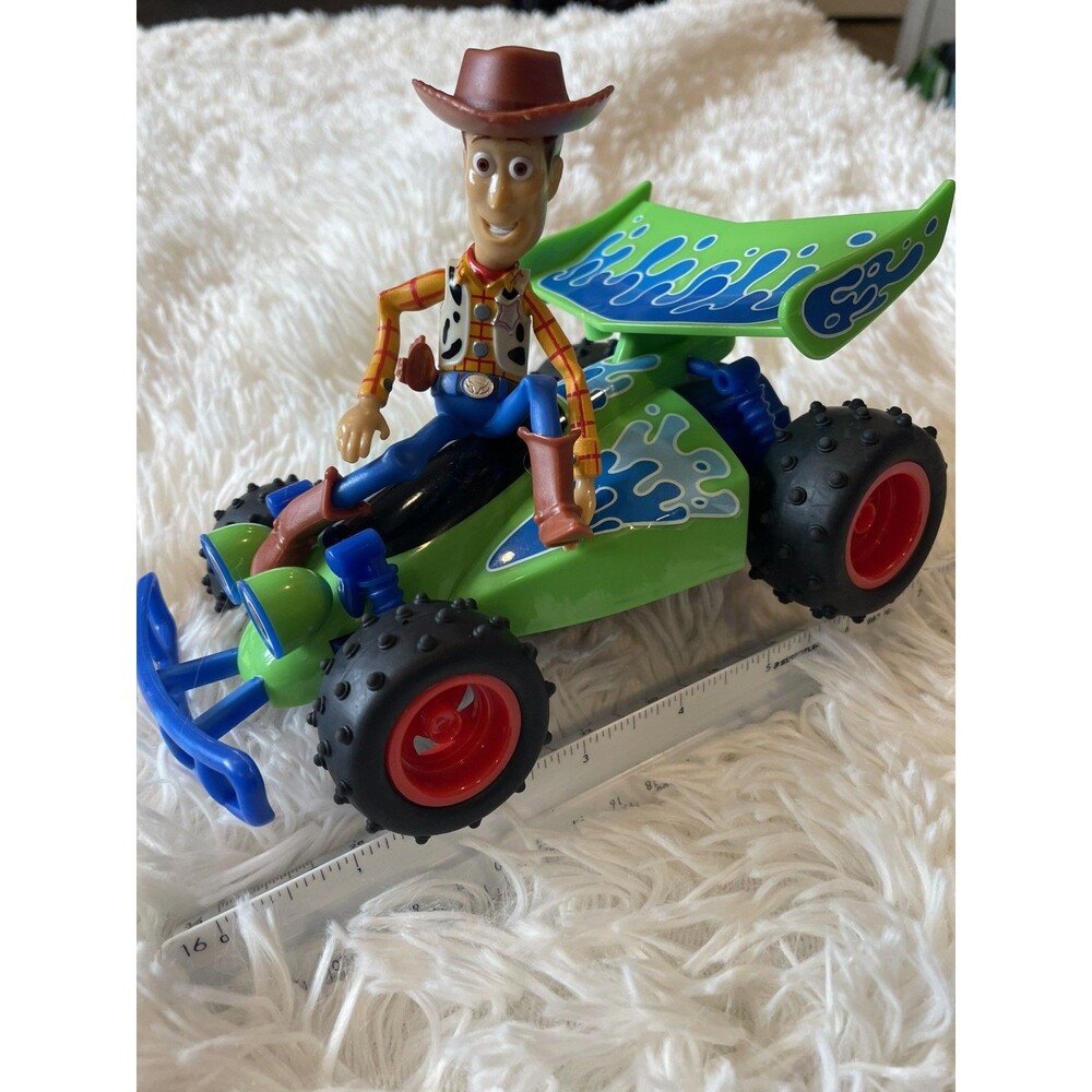 Vintage Disney Pixar Toy Story Sheriff Woody On Bugsy Rc Vehicle NO REMOTE